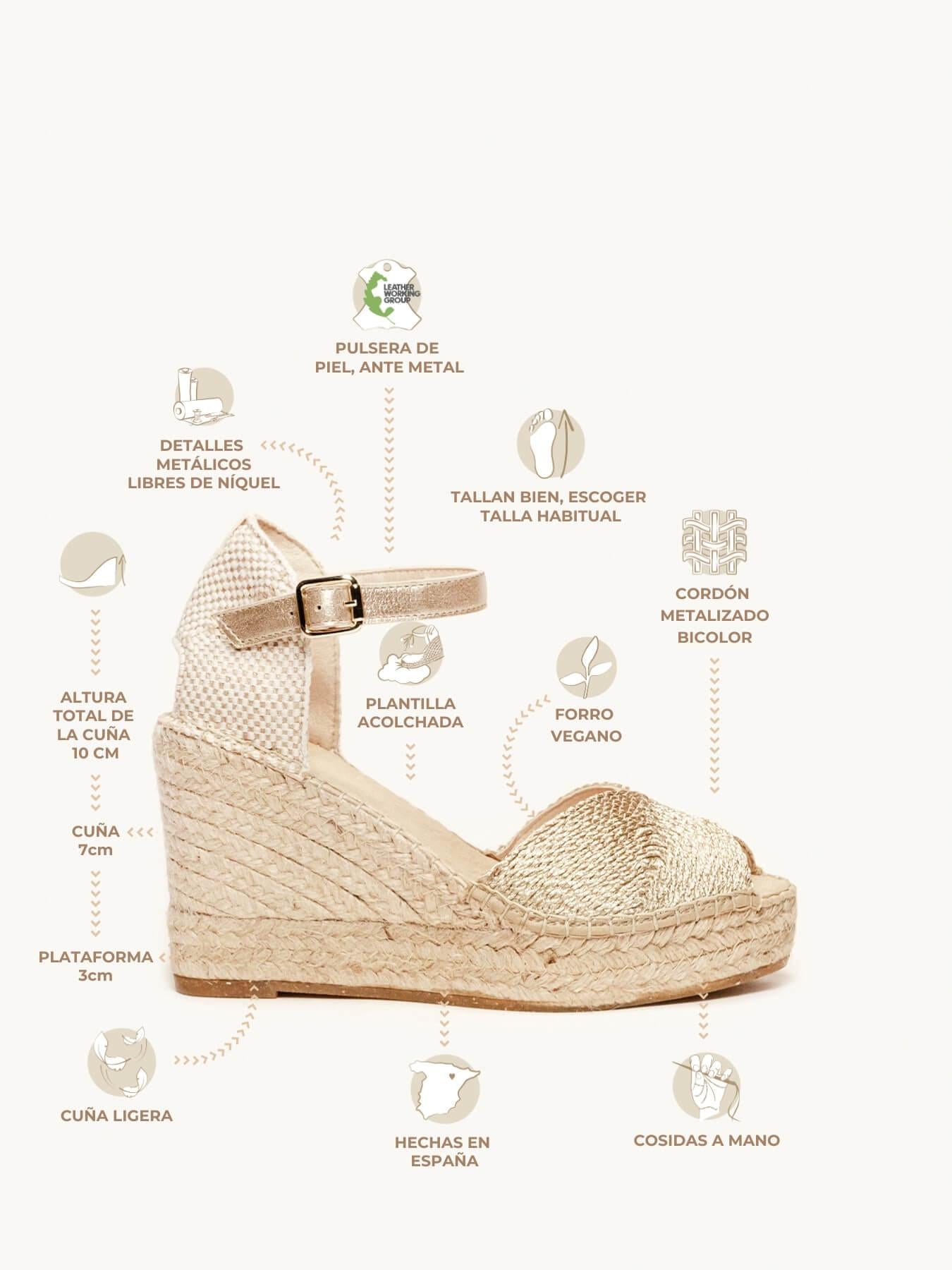 Alelí Cuña Alta Cordela Oro