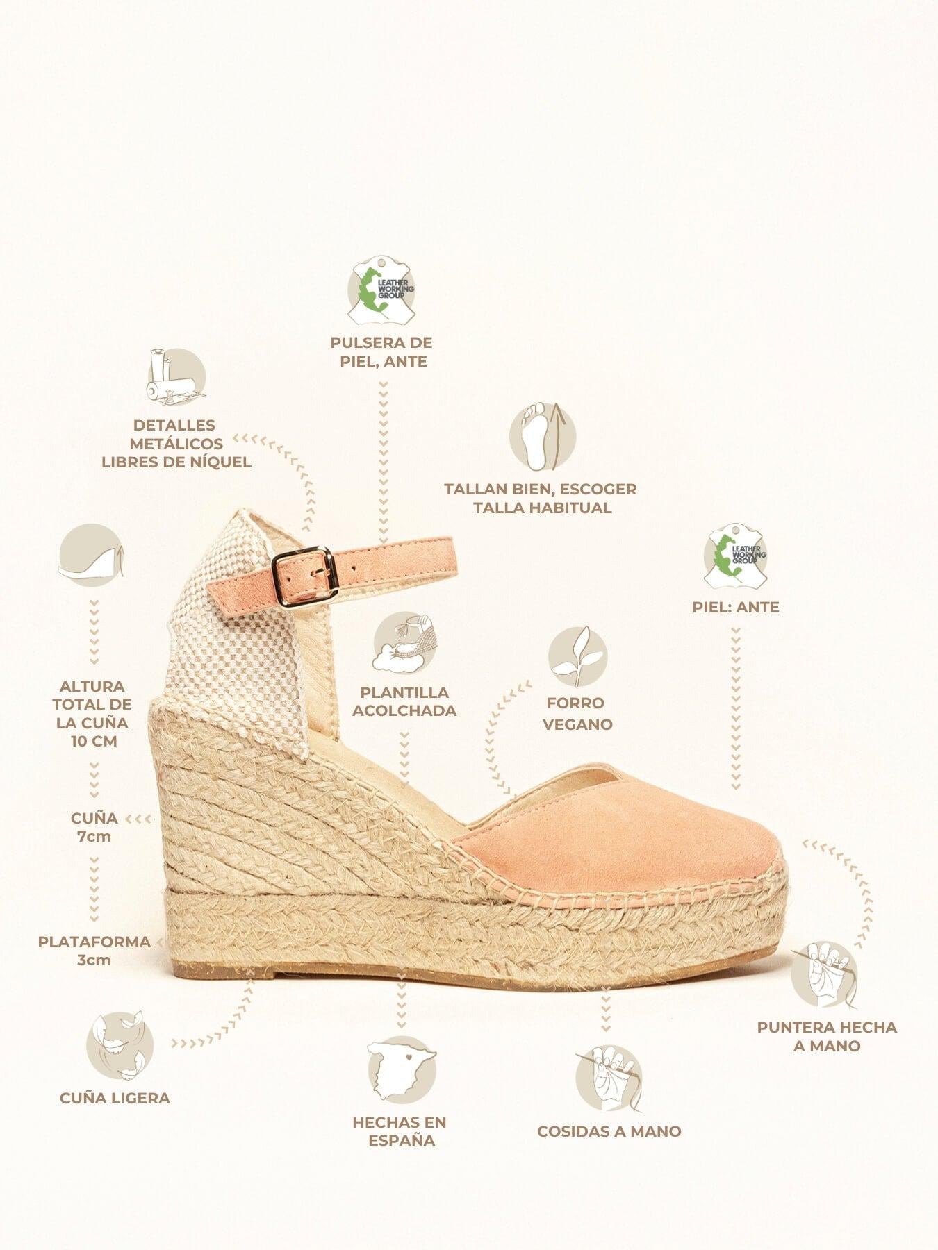 Jara Cuña Alta Ante Naranja Claro