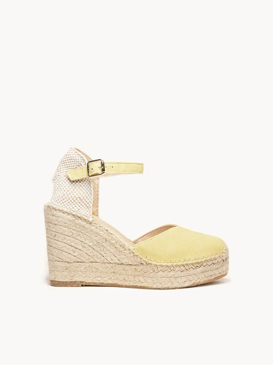 Jara Cuña 10 cm Ante Amarillo