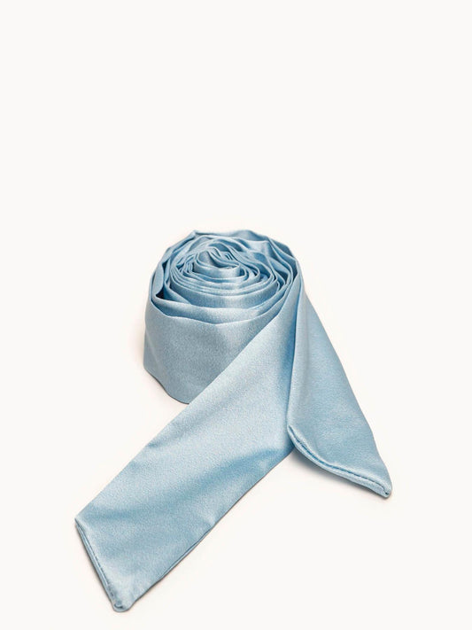 Pañuelo Raso Azul Claro