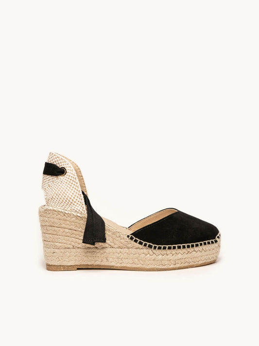 Romero Cuña 8 cm Ante Negro