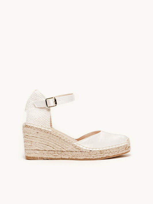 Dalia Cuña Media Raso Blanco