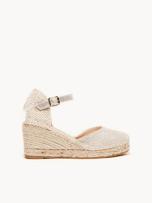 Dalia Cuña Media Lino Metal Plata