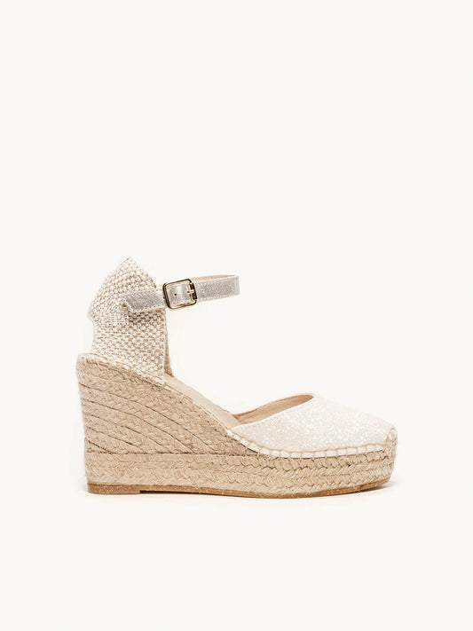 Dalia Cuña 10 cm Brillo Blanco