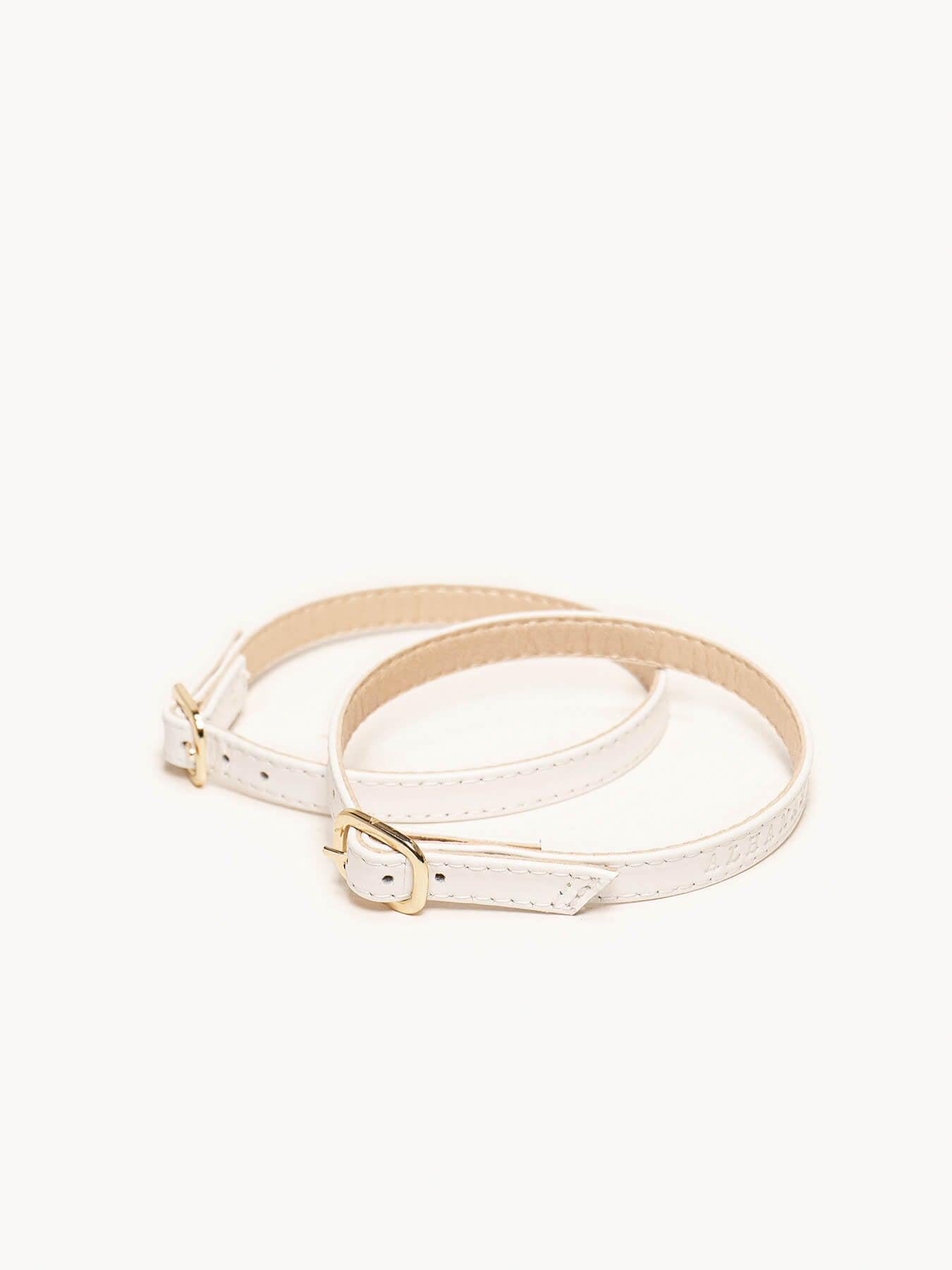 Pulsera Napa Blanco