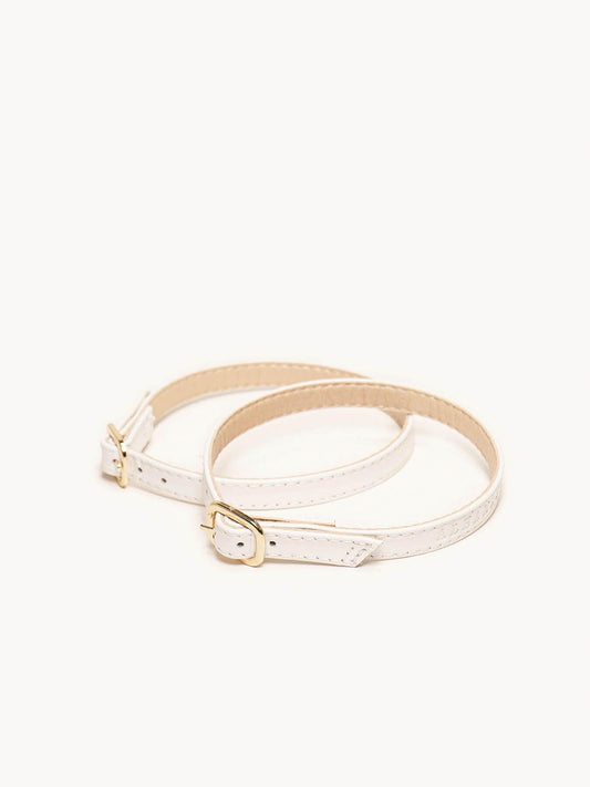 Pulsera Napa Blanco