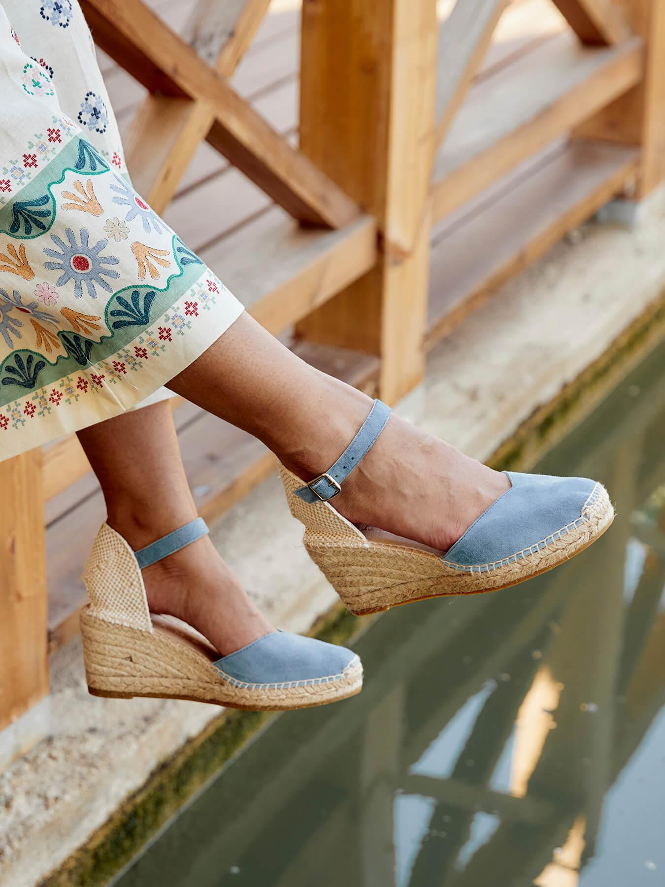 Jara Cuña Media Ante Azul Jeans