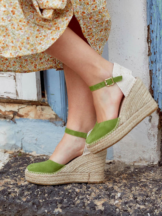 Jara Cuña 10 cm Ante Verde