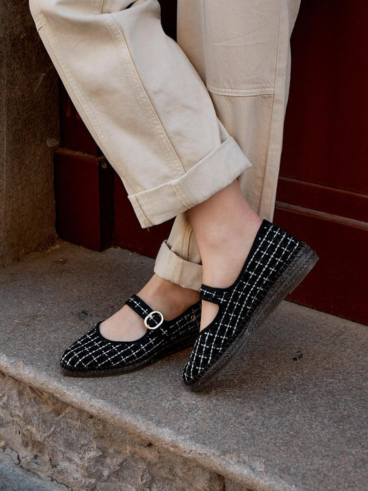 Azucena Tweed Negro