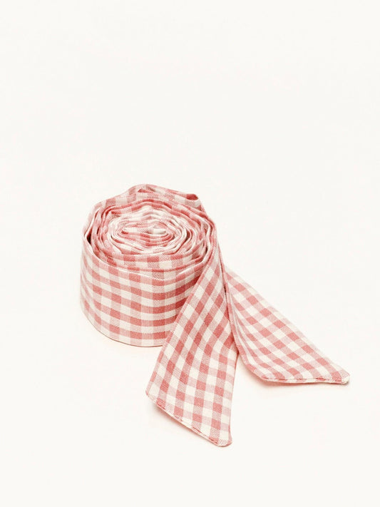 Pañuelo Vichy Rosa Claro