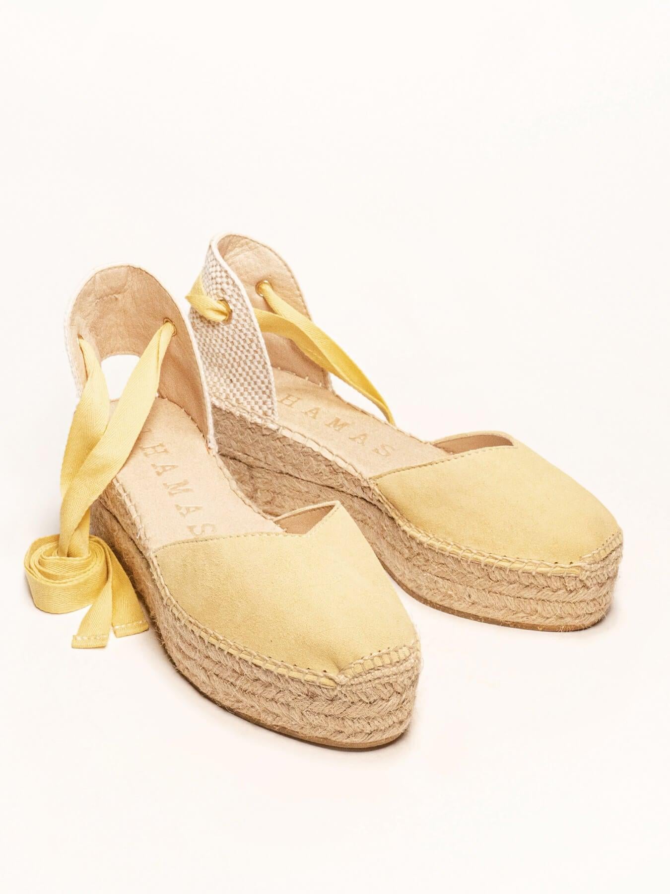 Romero Plataforma Ante Amarillo