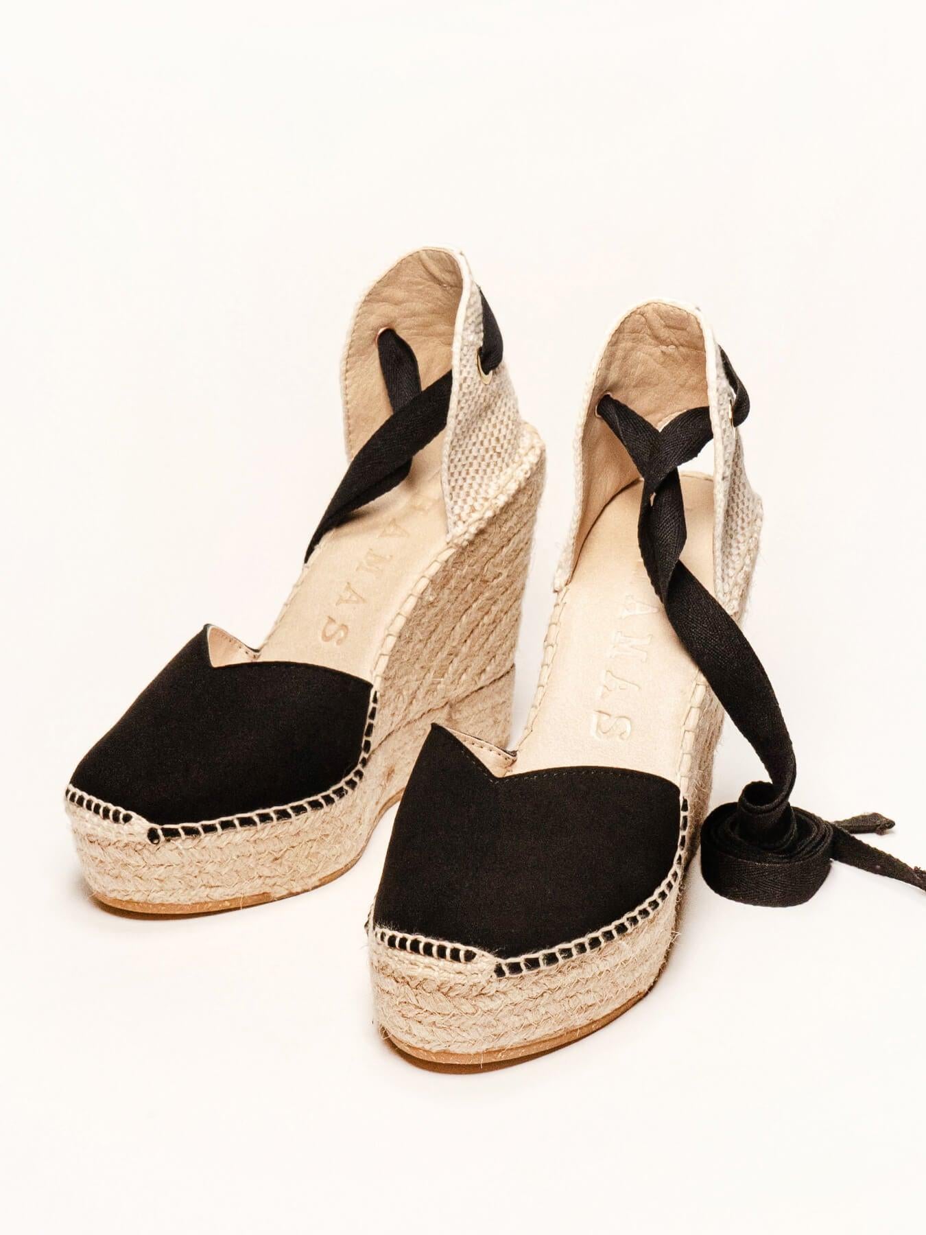 Romero Cuña 12 cm Ante Negro