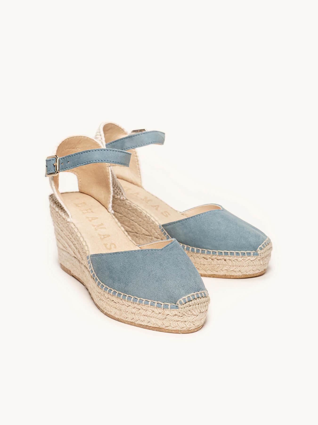 Jara Cuña Media Plataforma Ante Azul Jeans