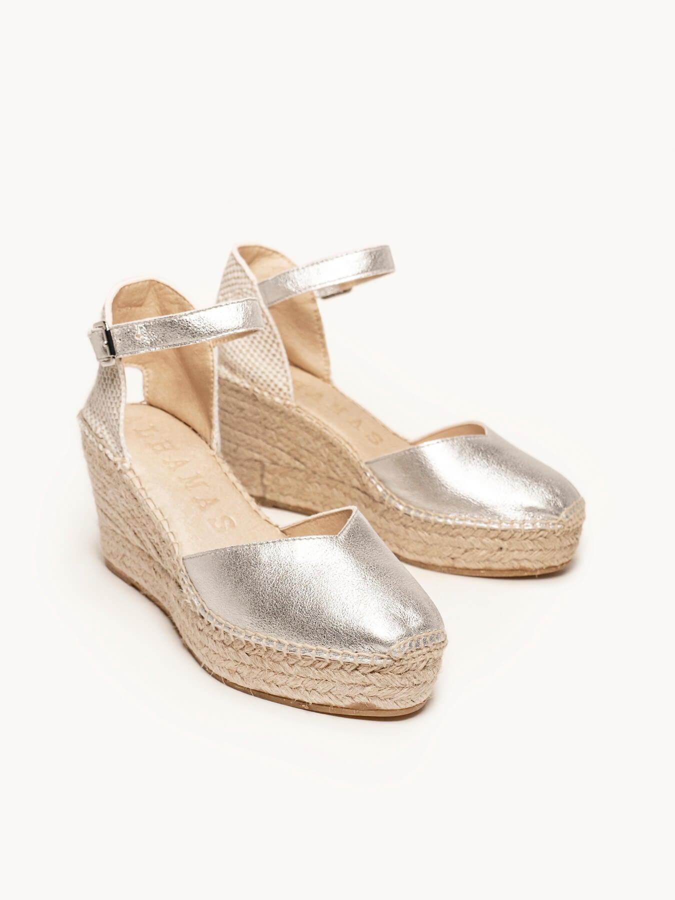 Jara Cuña 8 cm Ante Plata