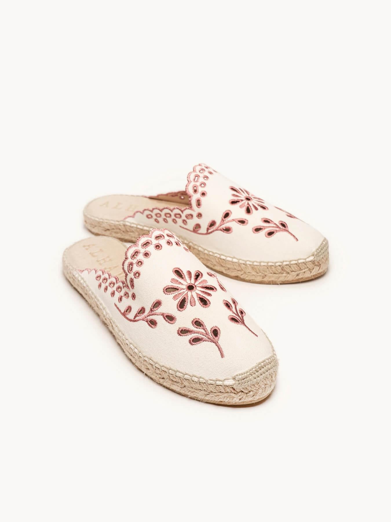 Loto Lona Bordada Granate