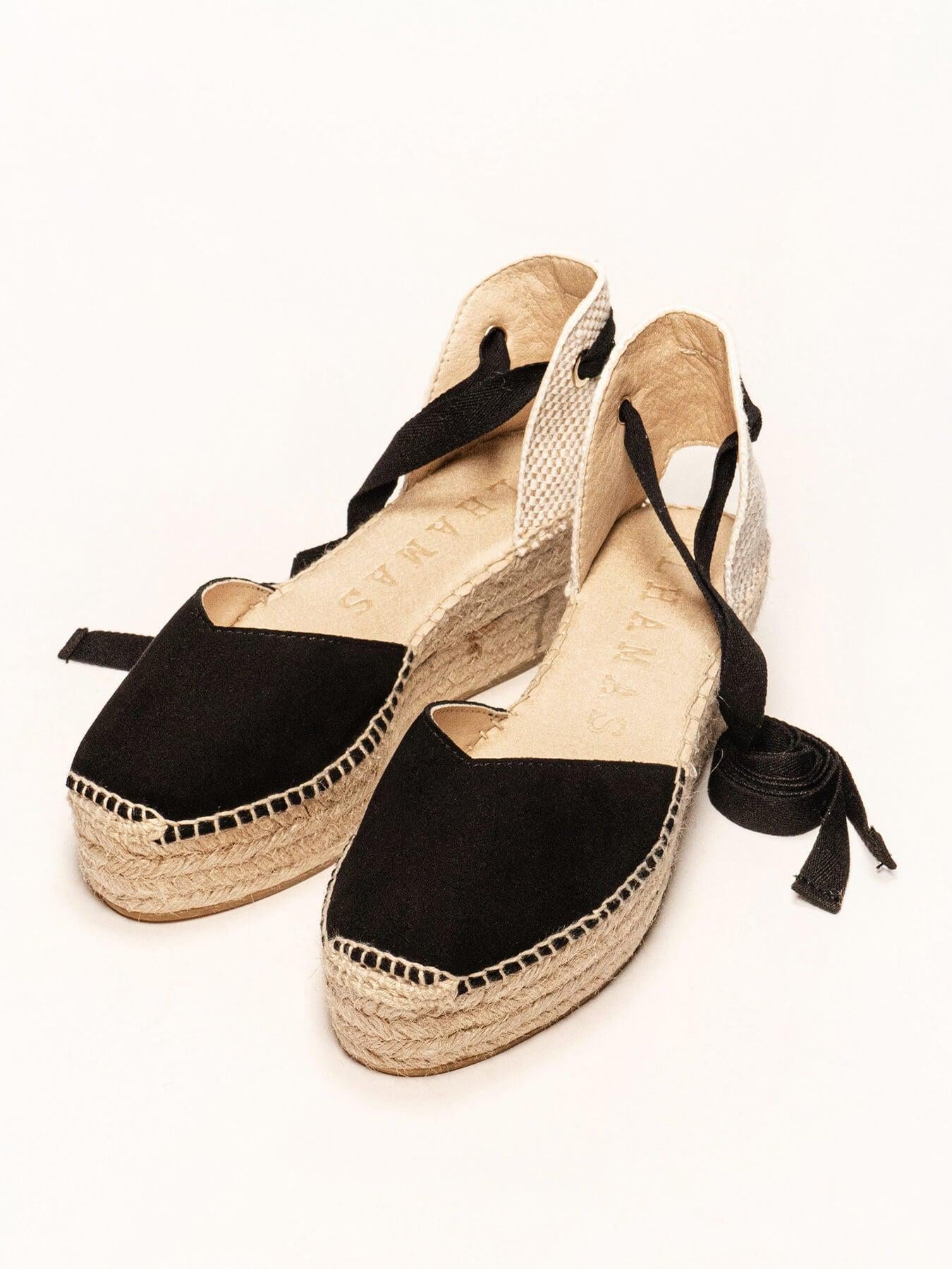 Romero Cuña 6 cm Ante Negro