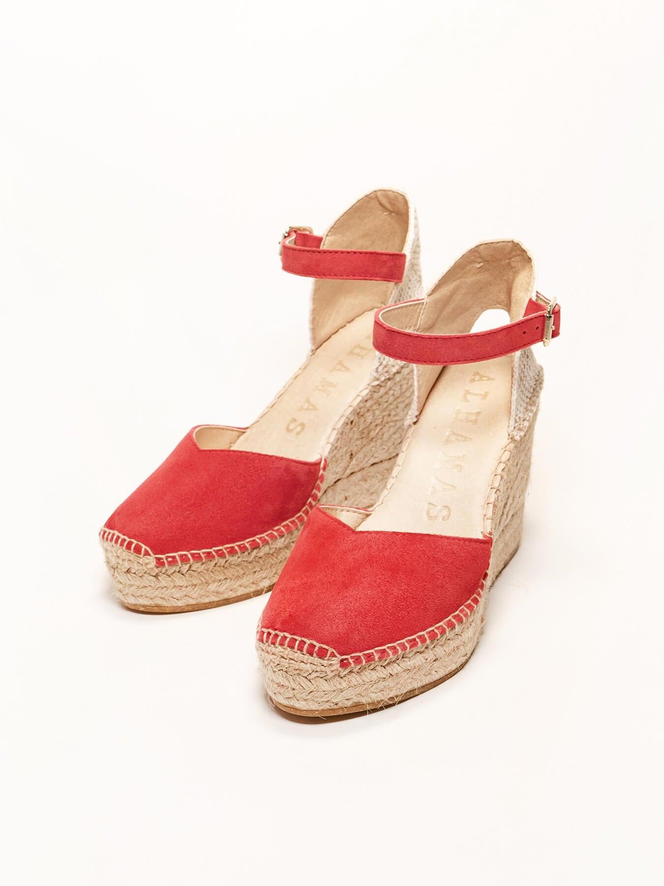 Jara Cuña 10 cm Ante Rojo