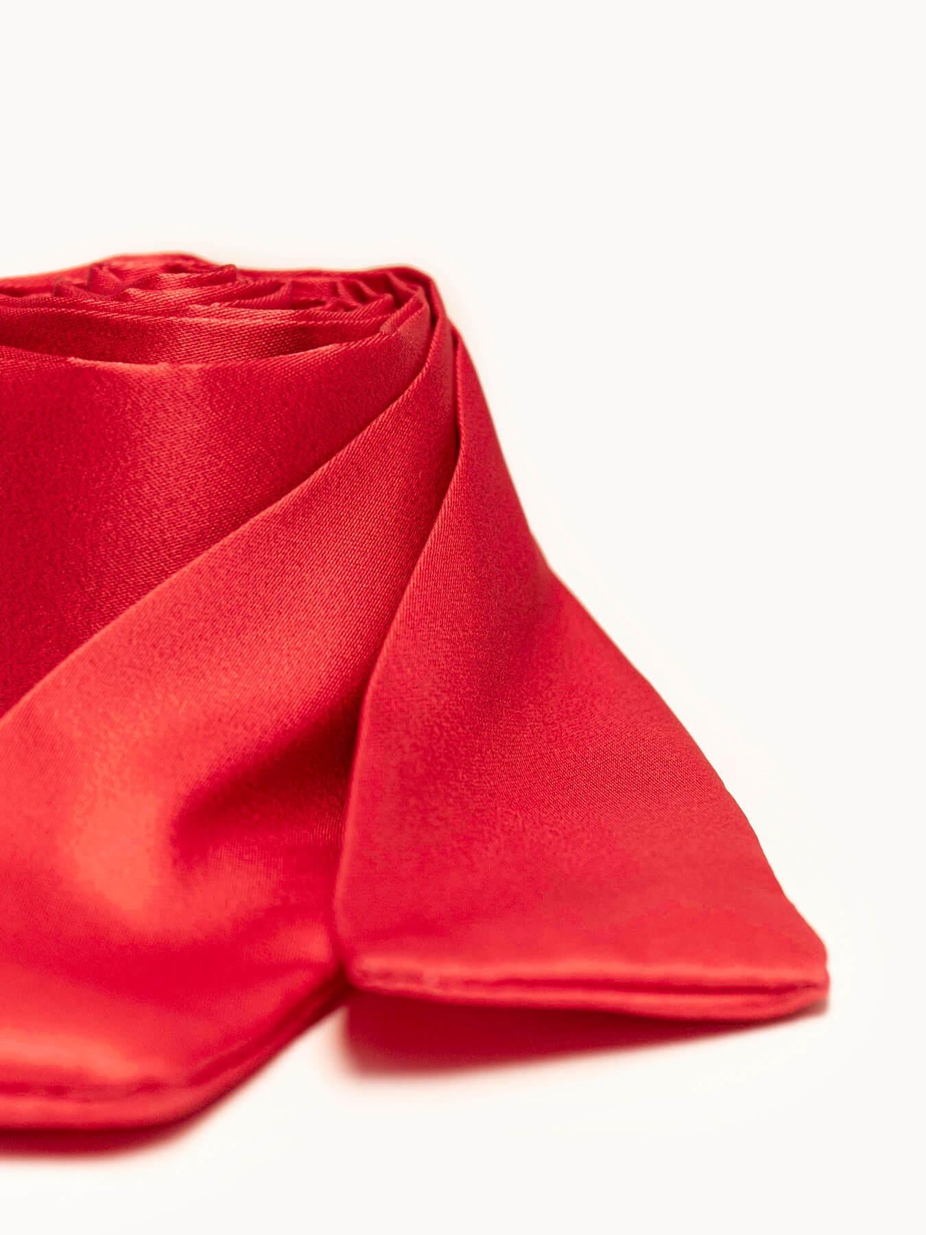 Pañuelo Raso Rojo