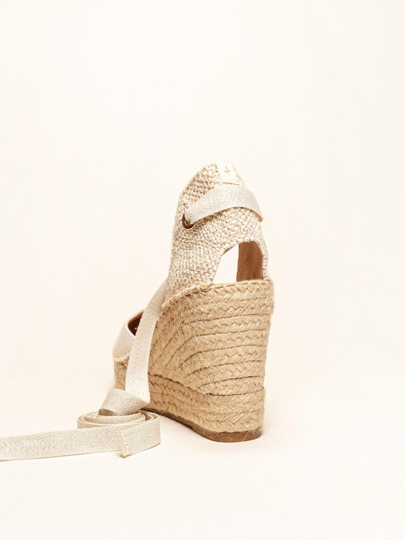 Cala Cuña 10 cm Lona Metal Blanco