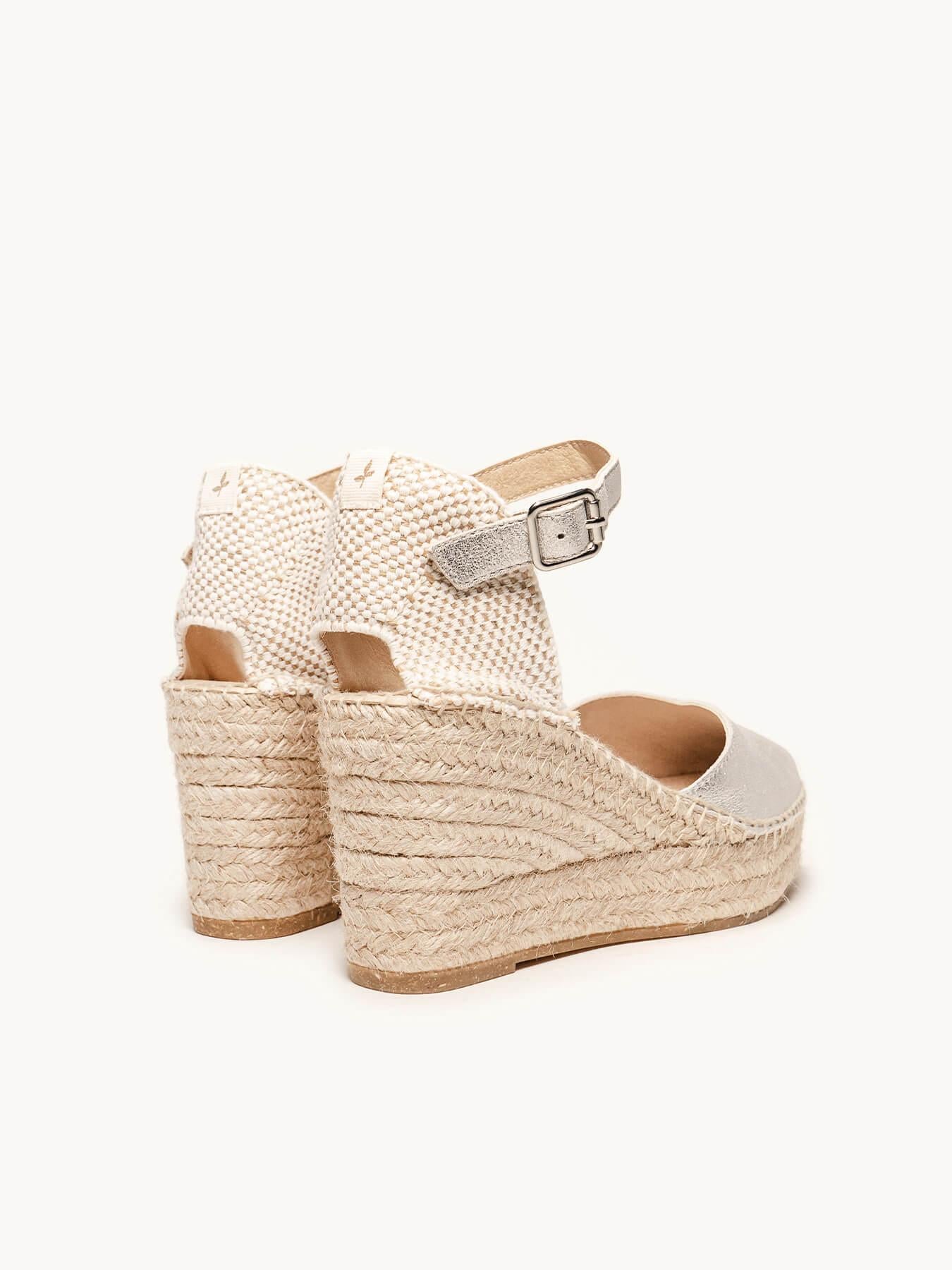 Jara Cuña 8 cm Ante Plata