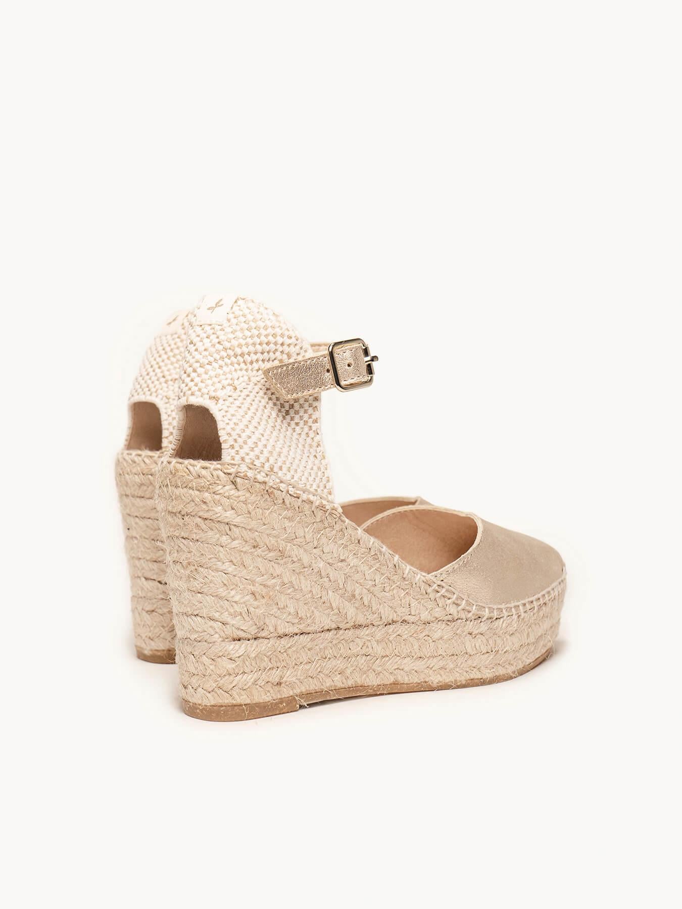 Jara Cuña Alta Ante Metal Oro