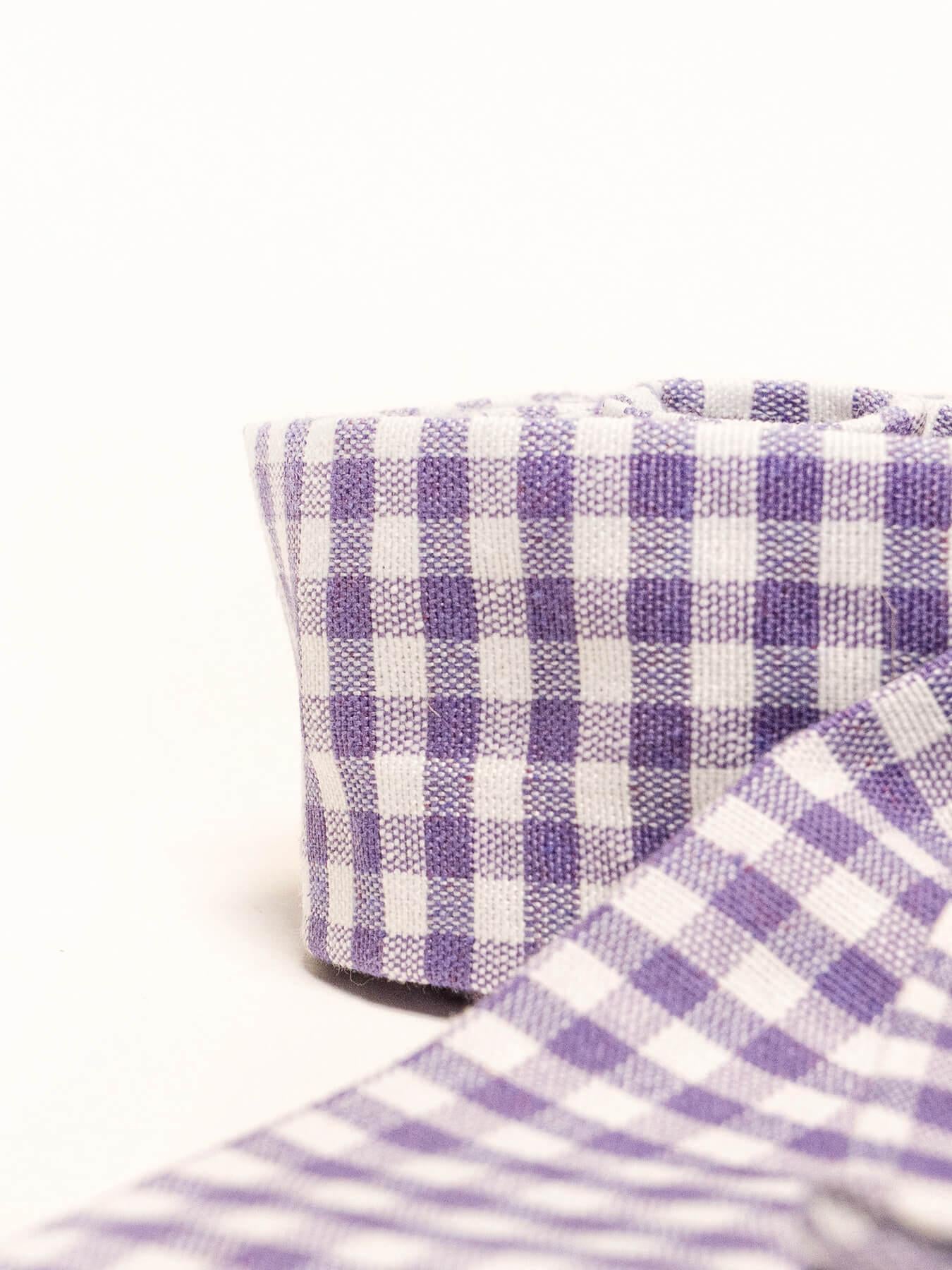 Pañuelo Vichy Lila