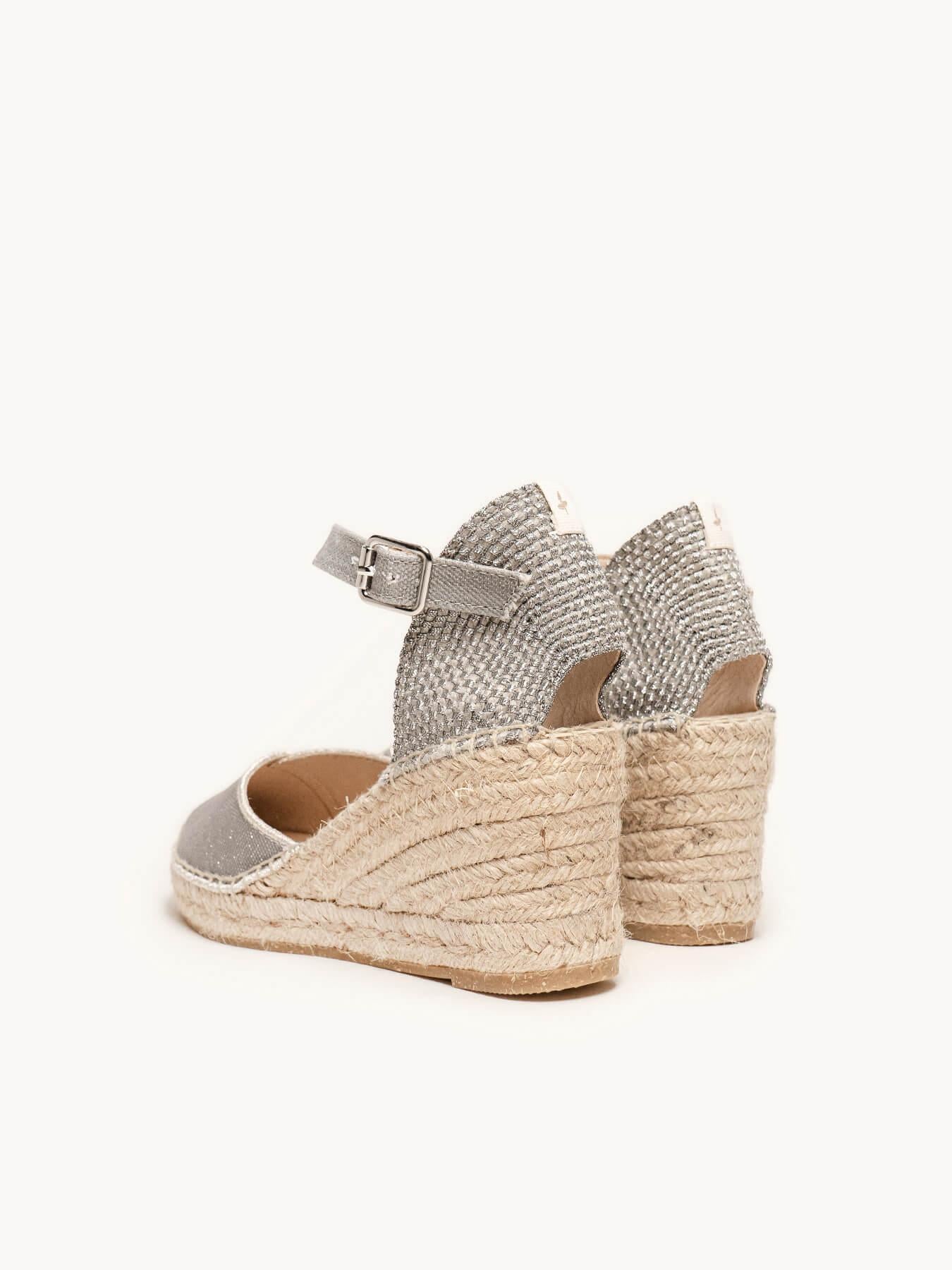 Jara Cuña Media Lona Metal Azul Jeans