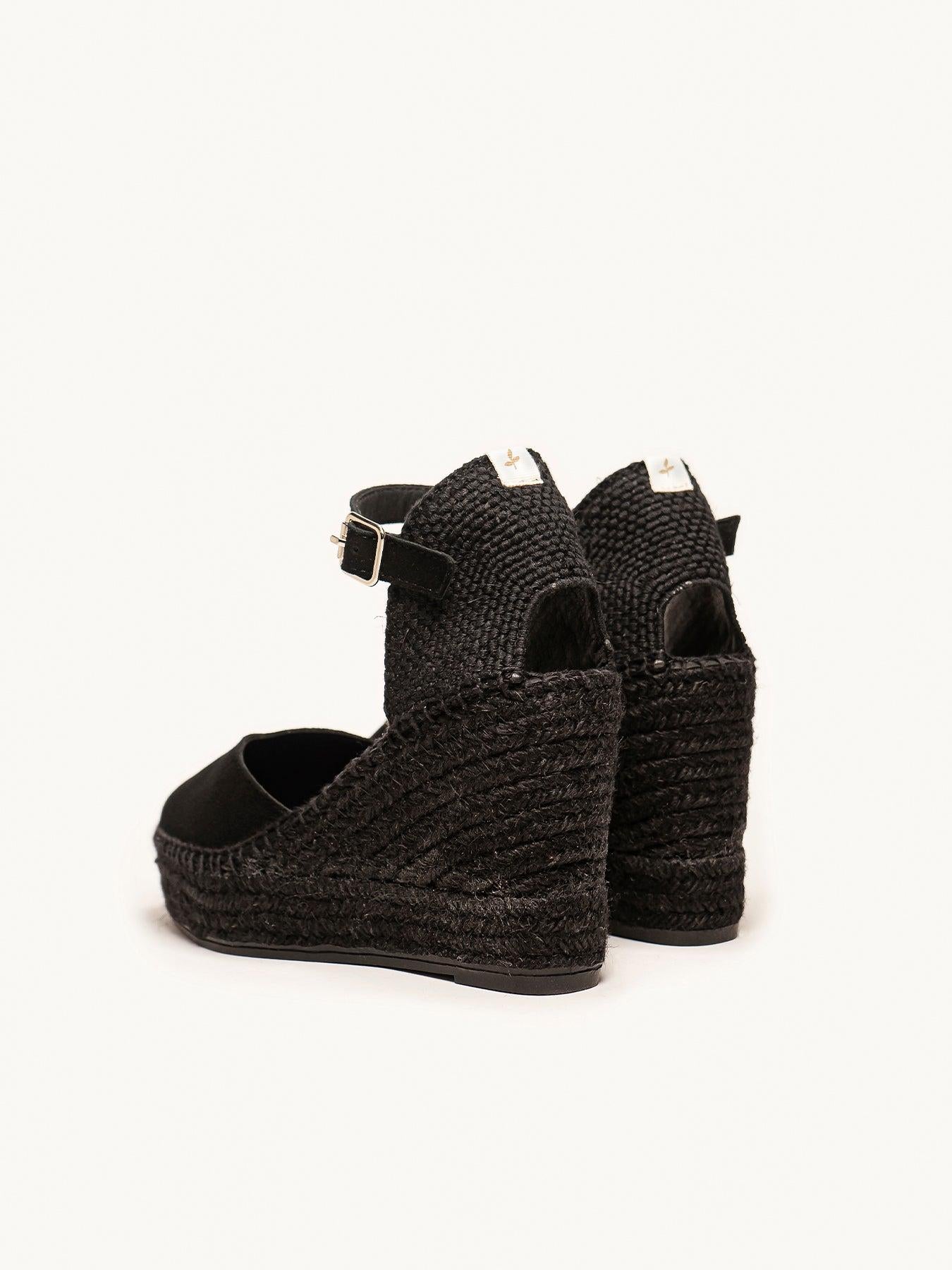 Jara Cuña 10 cm Ante Negro