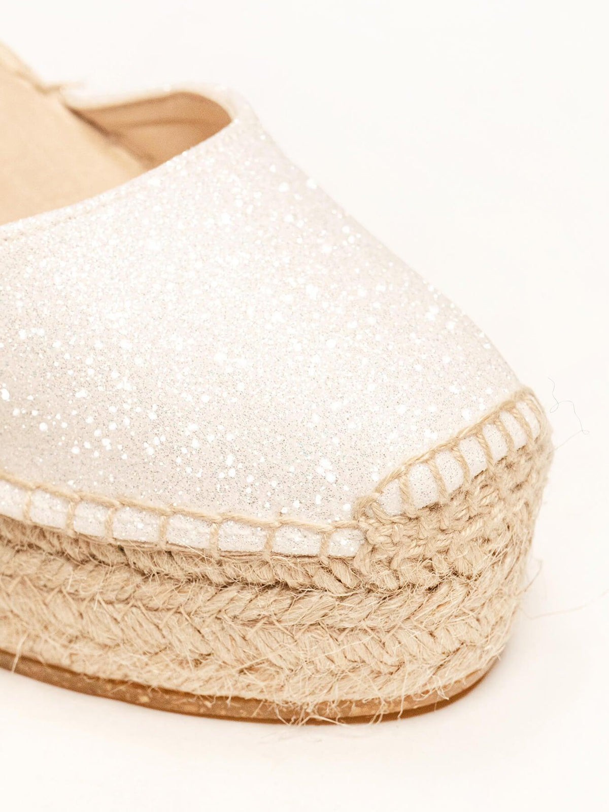 Dalia Cuña 10 cm Brillo Blanco