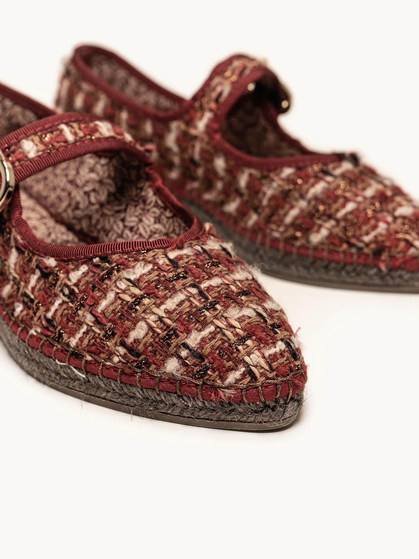 Azucena Tweed Granate