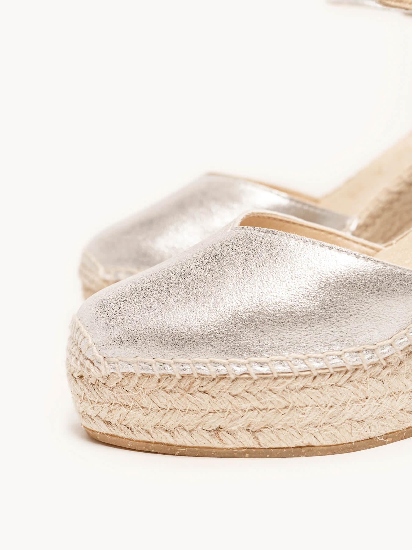 Jara Cuña Alta Ante Metal Plata