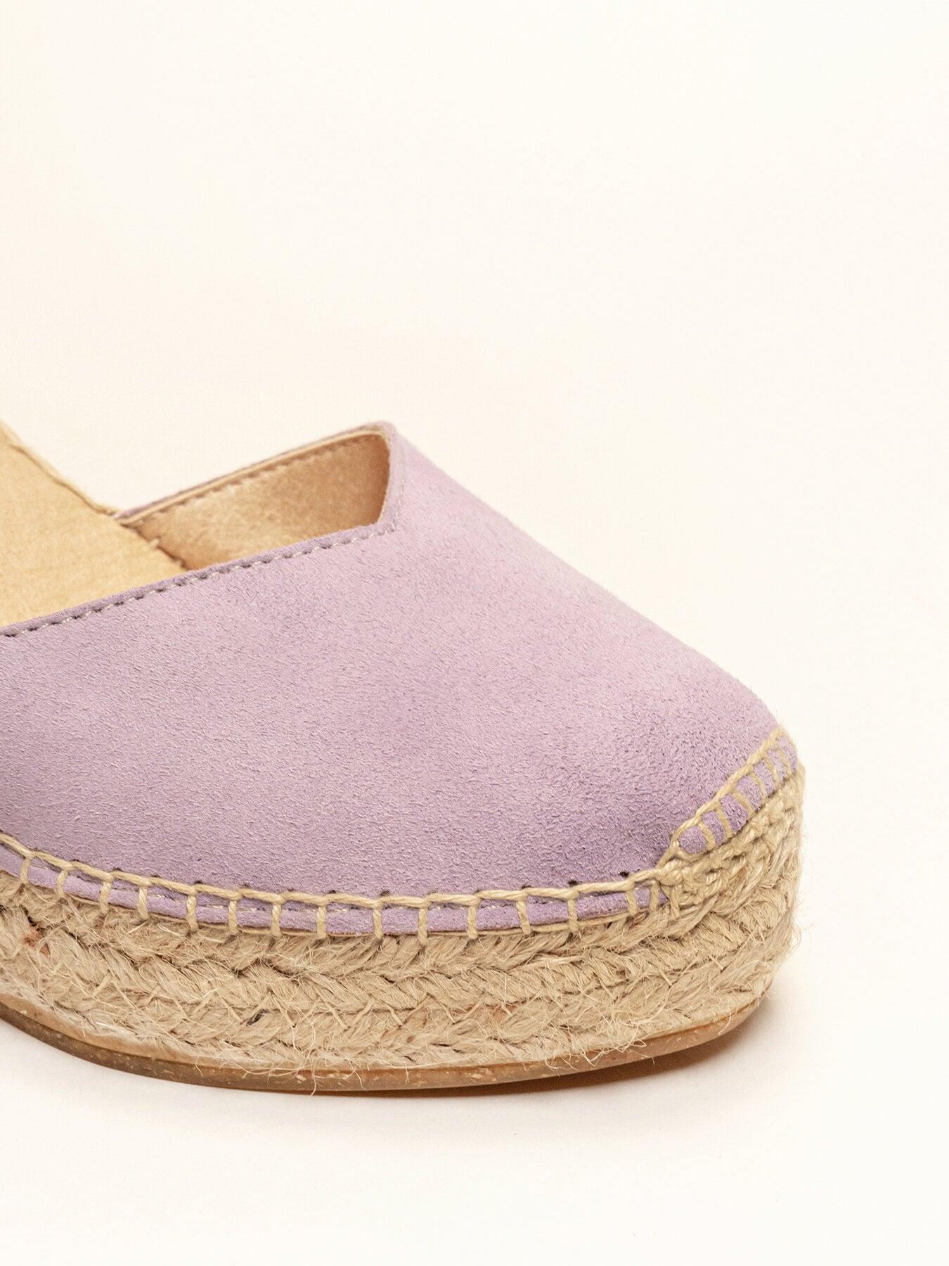 Jara Cuña 10 cm Ante Lila