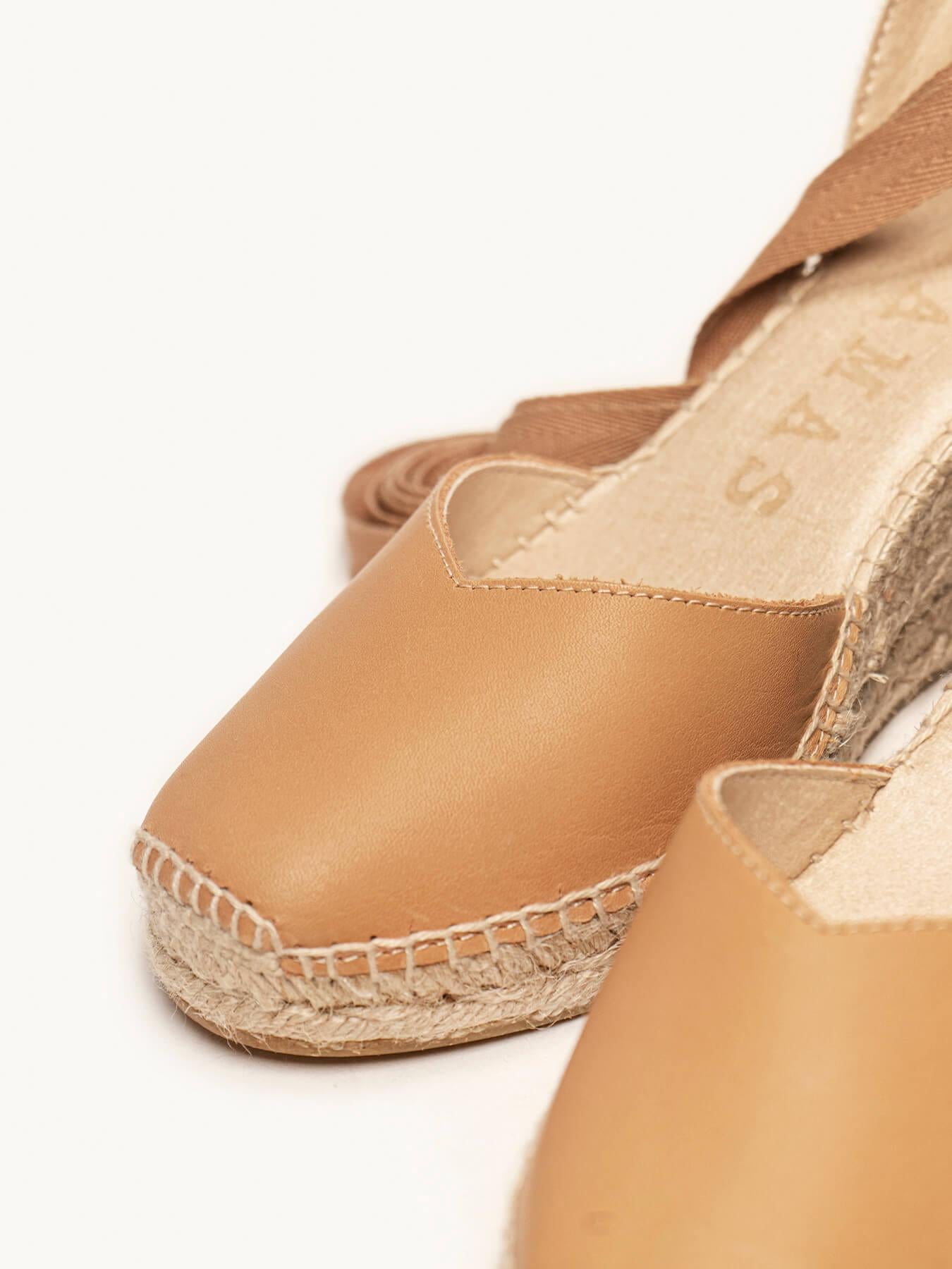 Romero Cuña Media Napa Marrón Claro