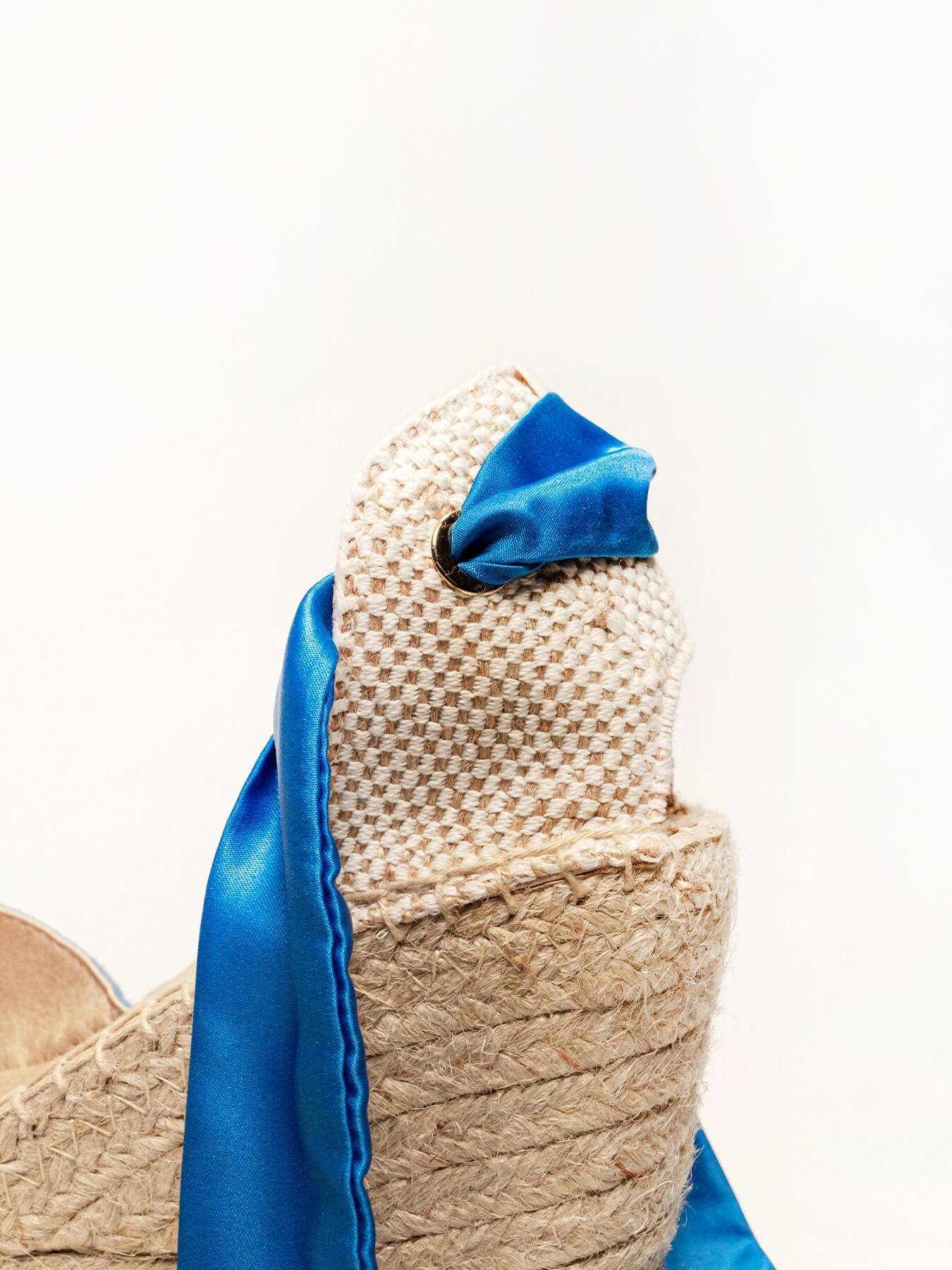 Pañuelo Raso Azul
