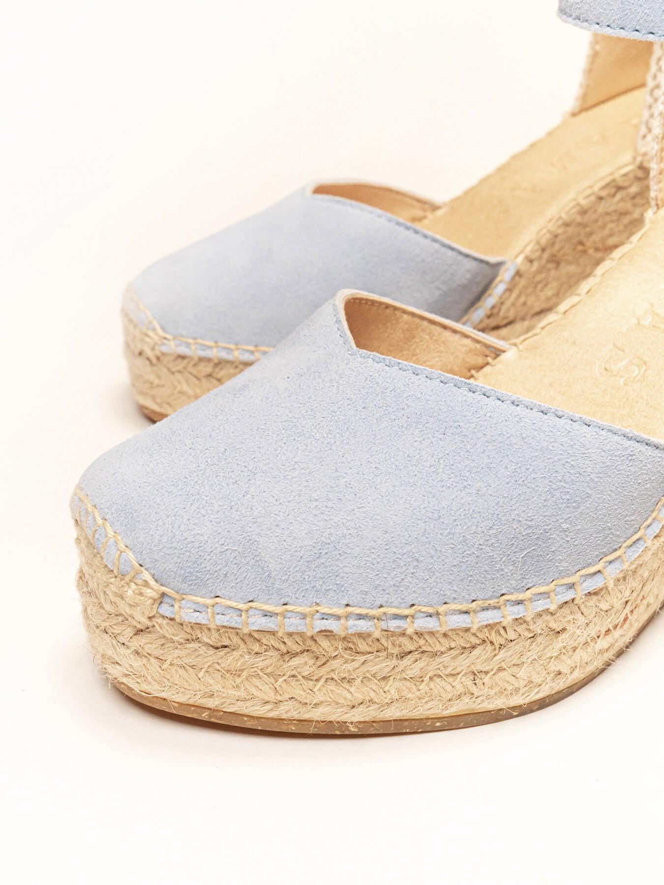 Jara Cuña Alta Ante Azul Claro