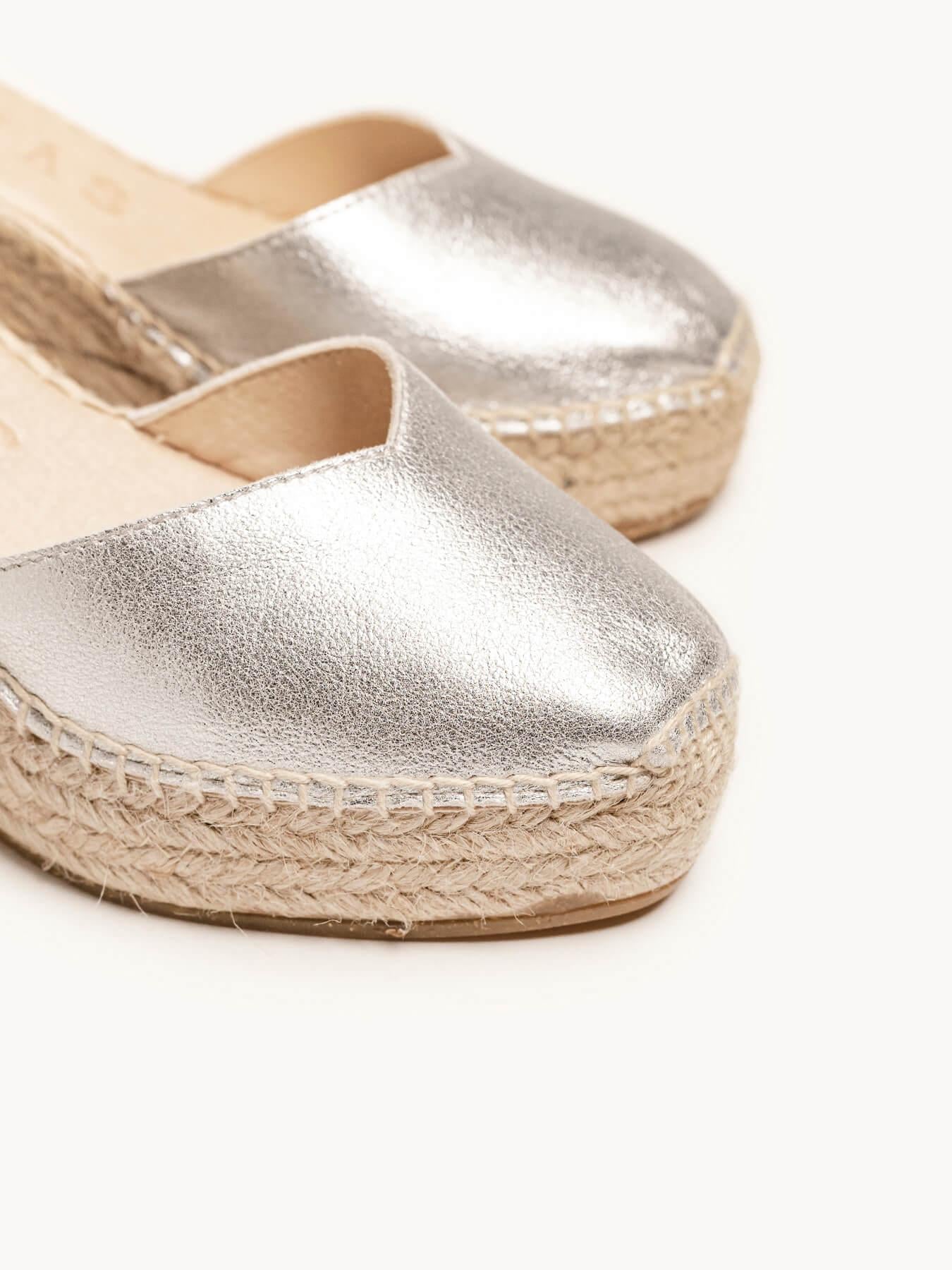 Jara Cuña 8 cm Ante Plata