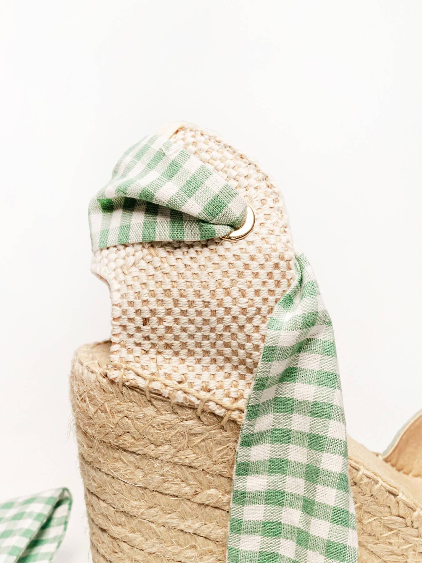 Pañuelo Vichy Verde Claro