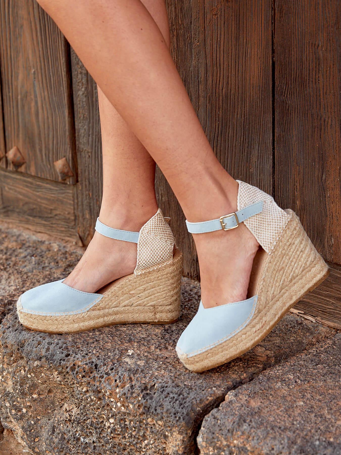 Jara Cuña Alta Ante Azul Claro