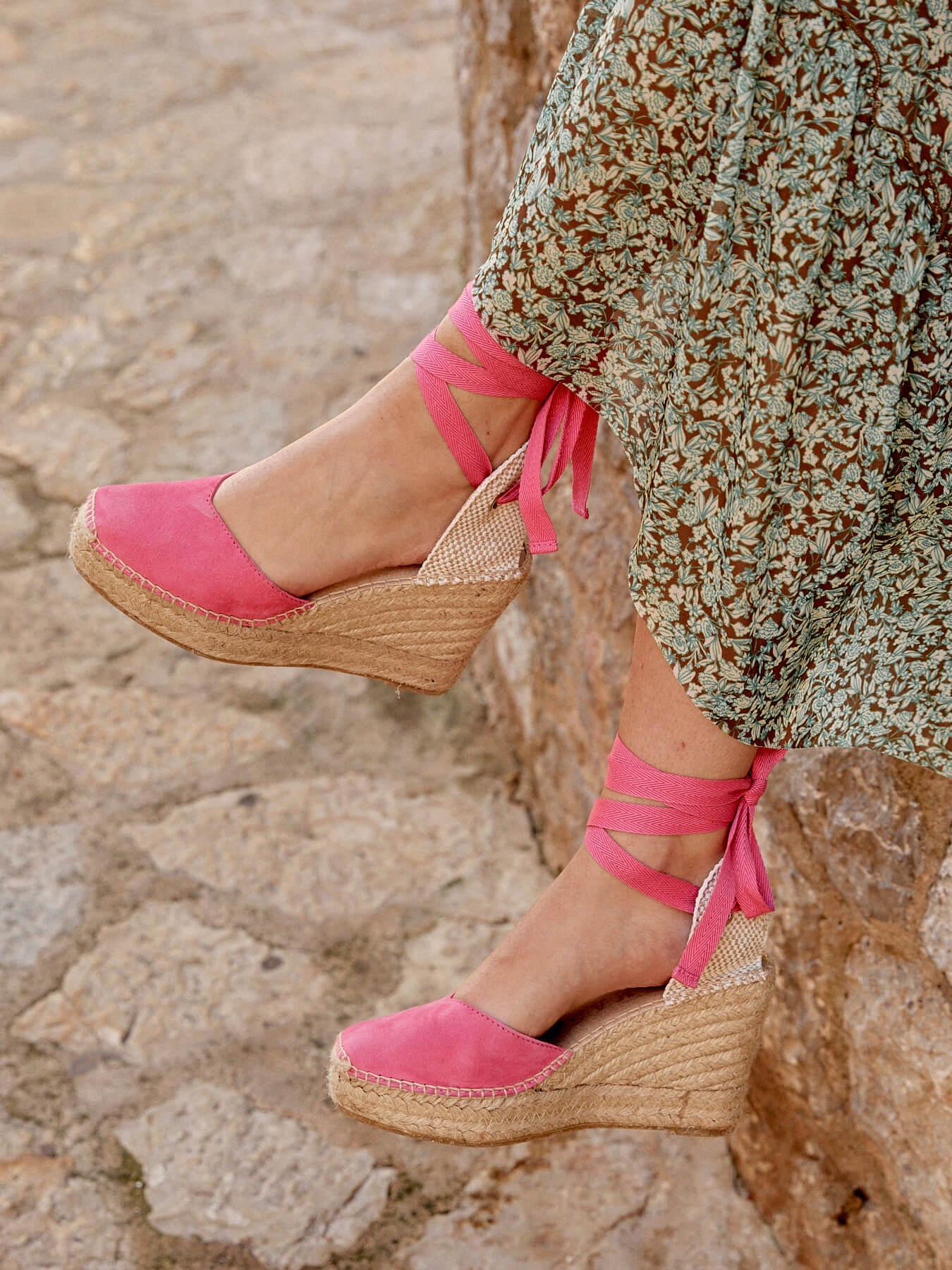 Romero Cuña Alta Ante Fucsia