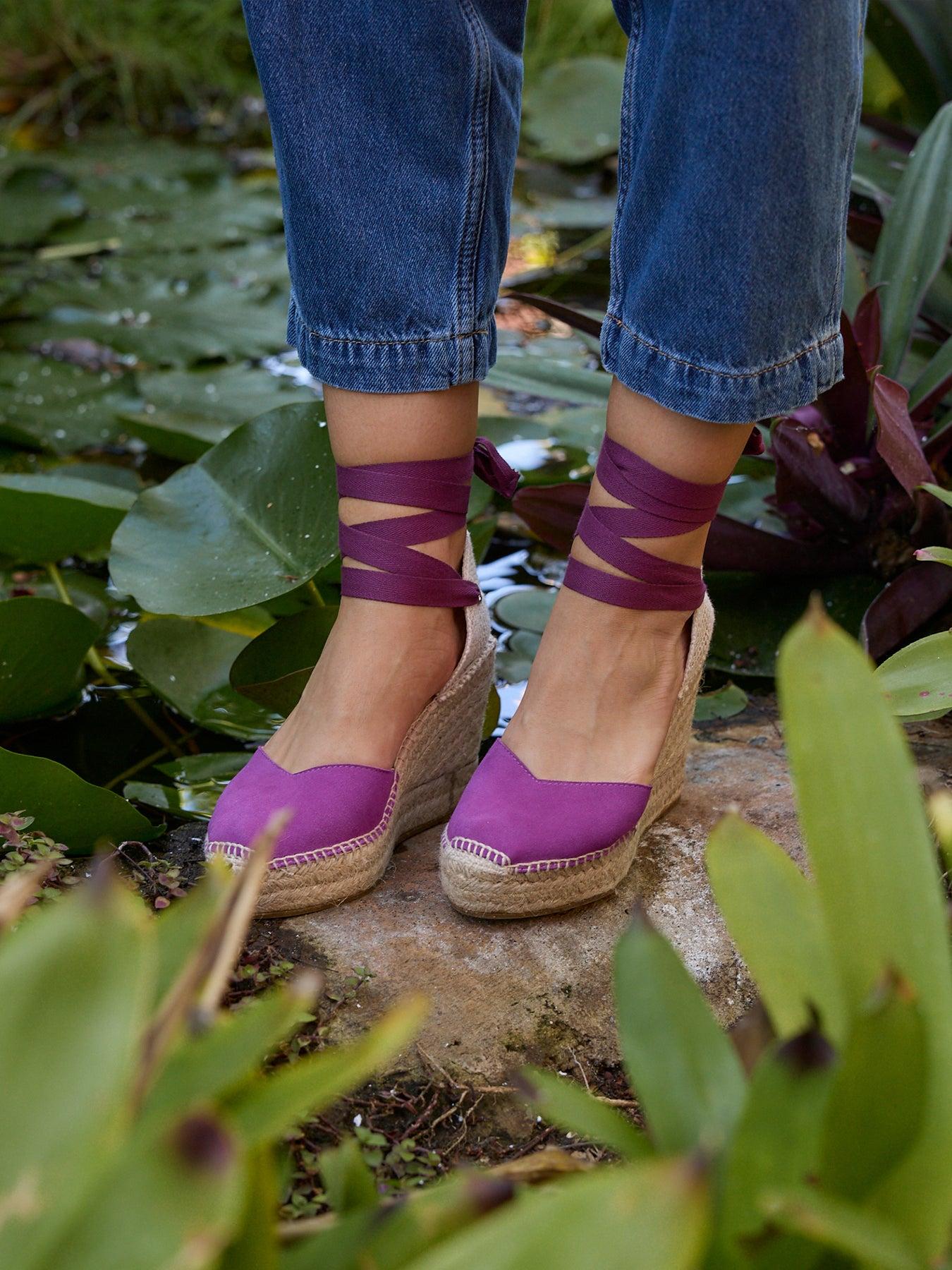 Romero Cuña Alta Ante Morado