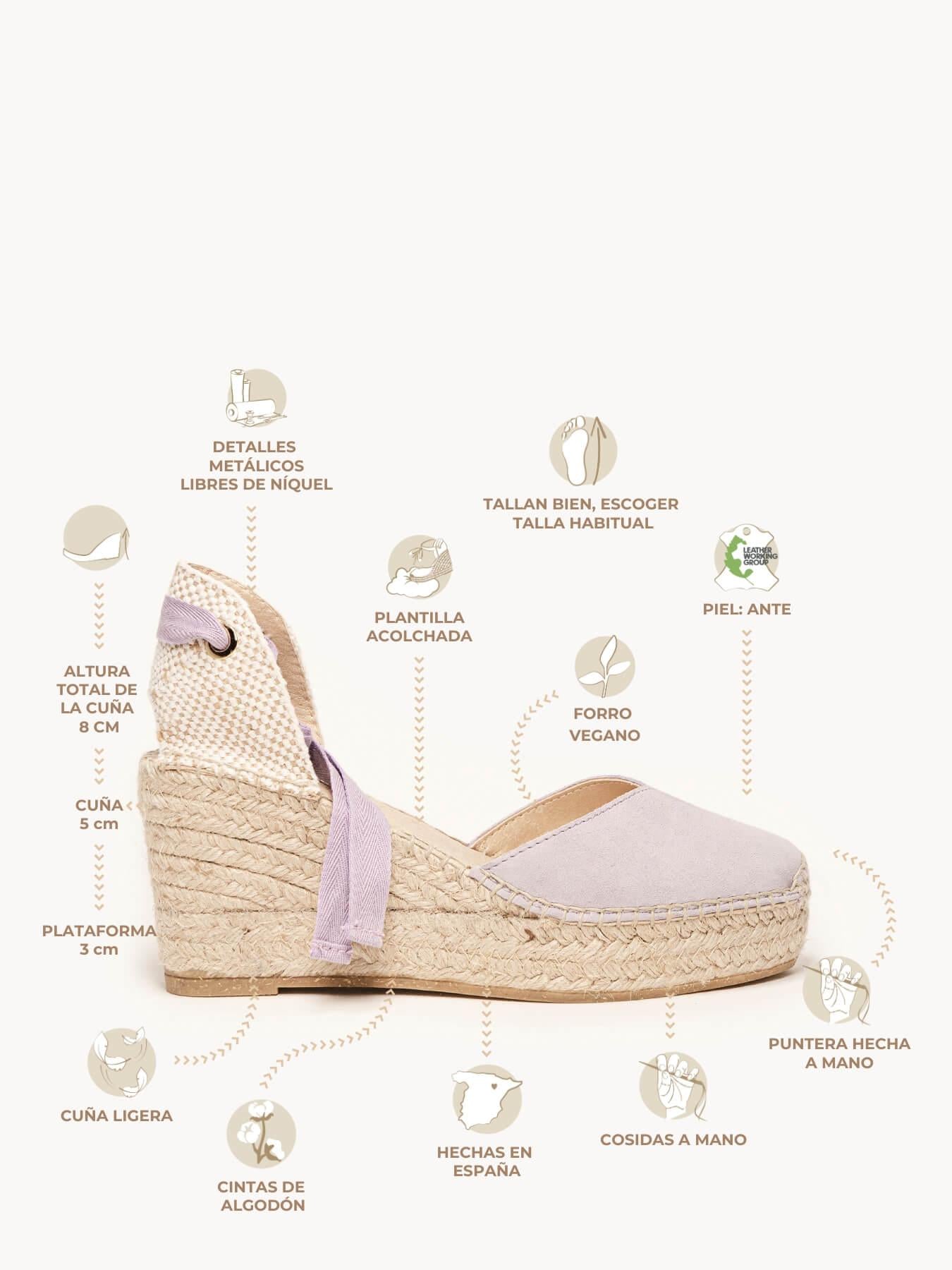 Romero Cuña Media Plataforma Ante Lila