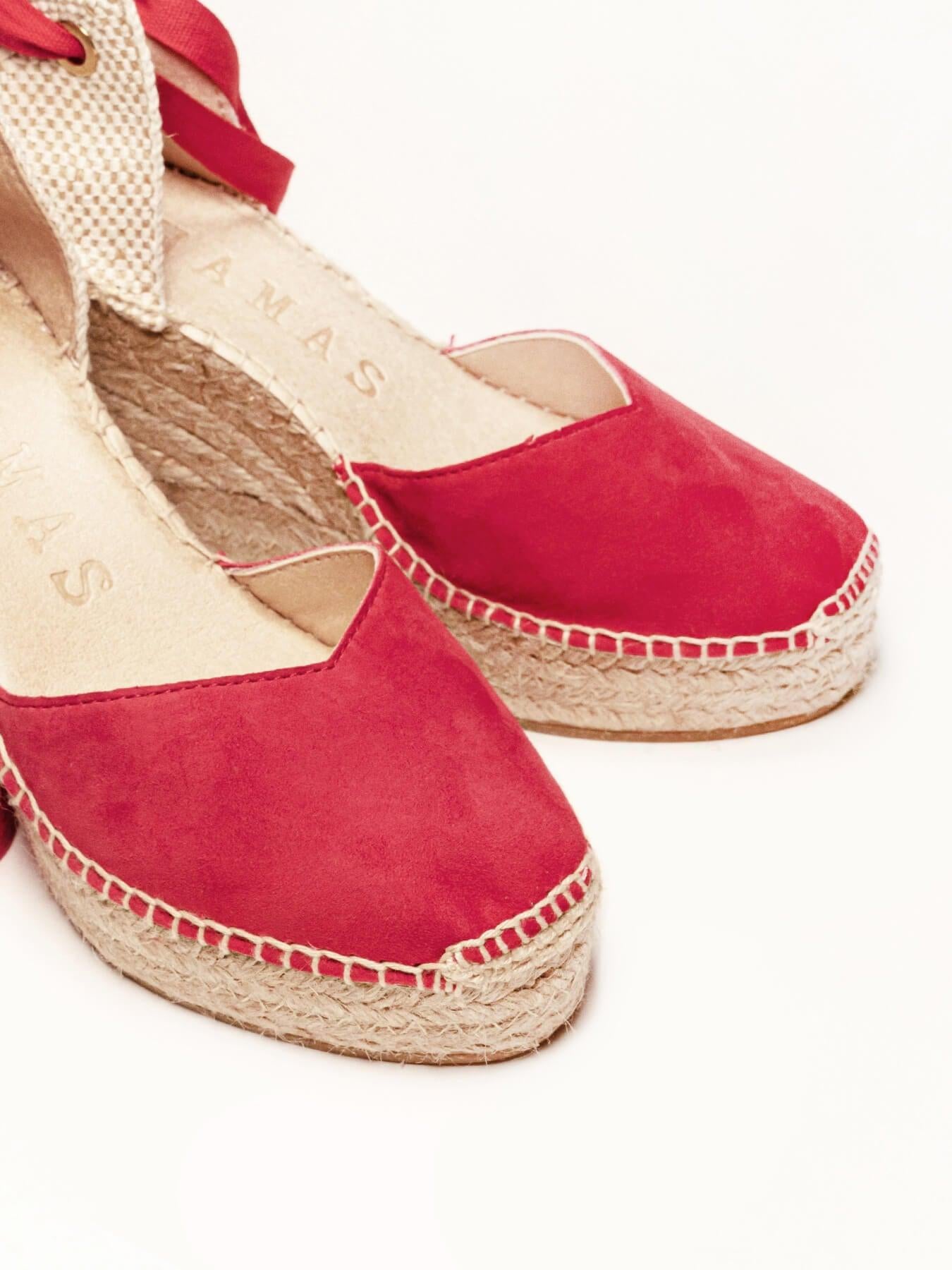 Romero Cuña Alta Ante Rojo