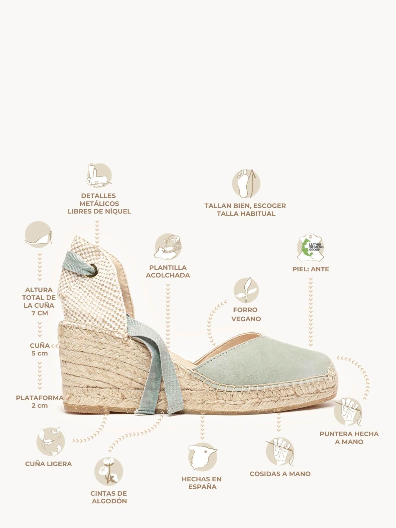 Romero Cuña Media Ante Verde Claro