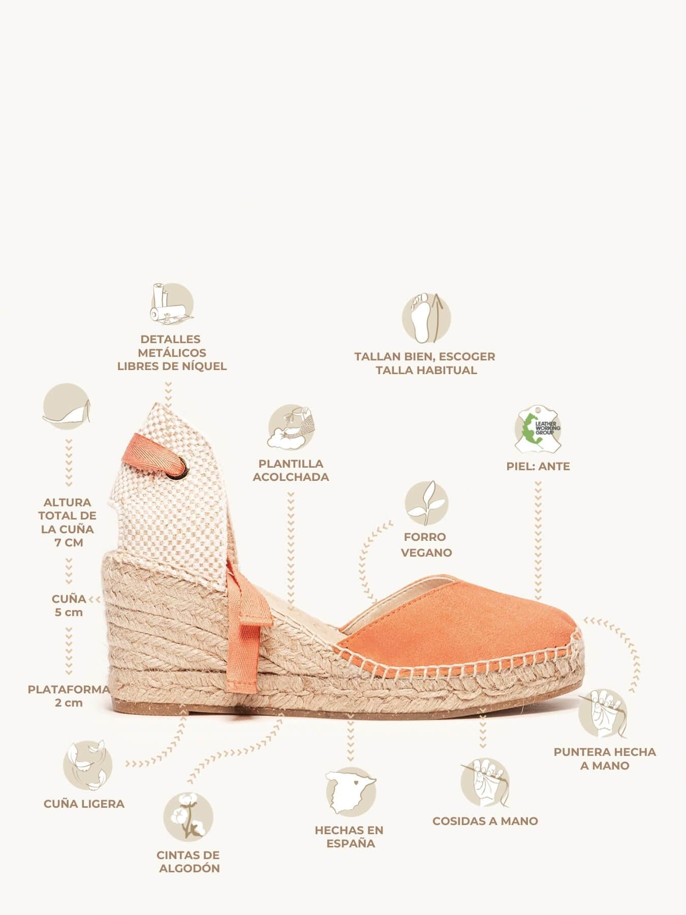 Romero Cuña Media Ante Naranja