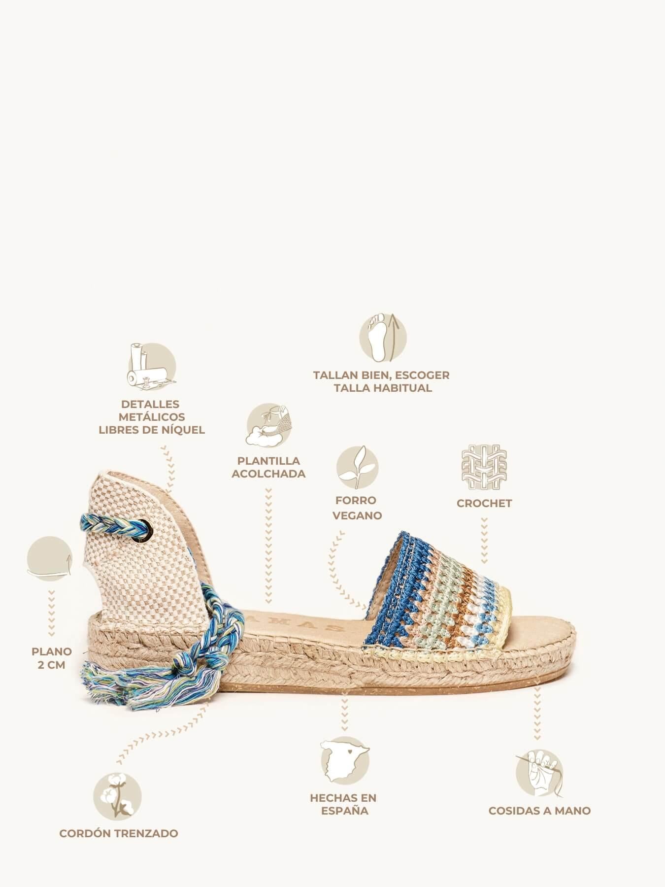 Aulaga Crochet Azul